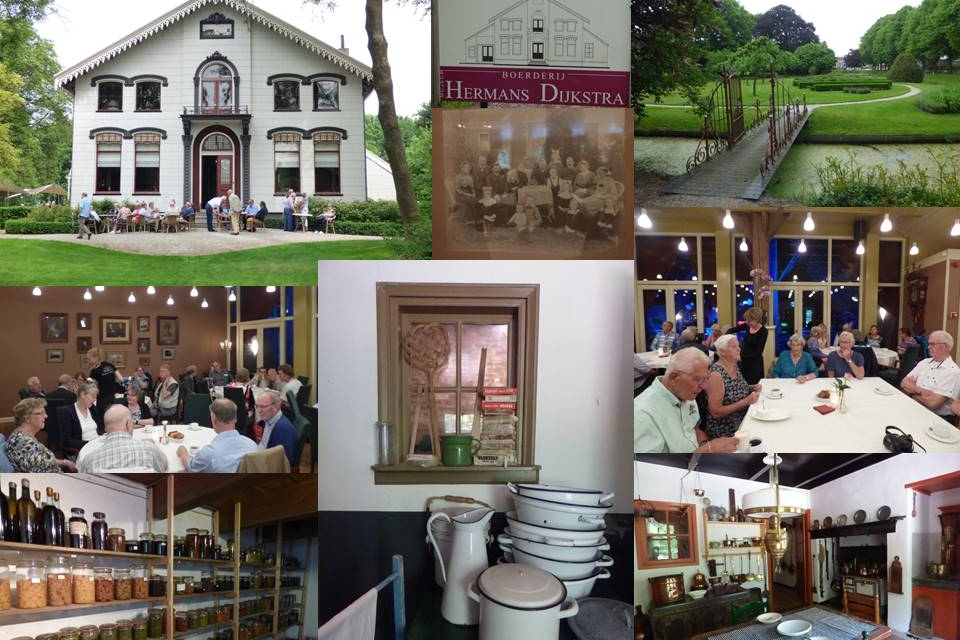 Boerderij Hermans Dijkstra en rit met oude dieseltrein