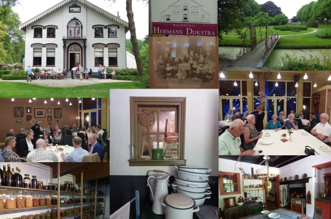 Boerderij Hermans Dijkstra en rit met oude dieseltrein